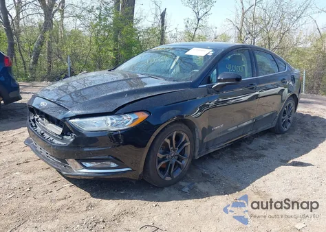 2018 Ford Fusion Hybrid Se из США, поврежденный, VIN 3FA6P0LU1JR210845